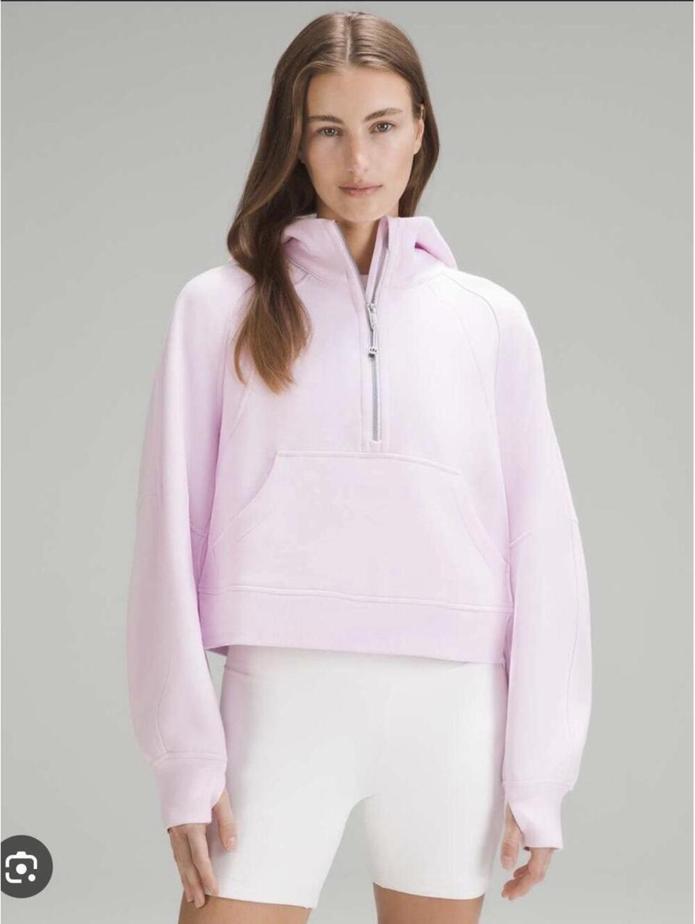 Lululemon Women's Pink and Purple Hoody